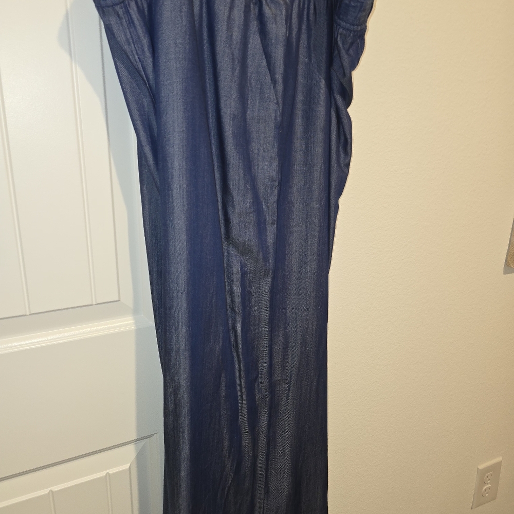 Stylish Blue Denim Dress